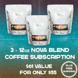 Nova Blend Monthly Coffee Subscription